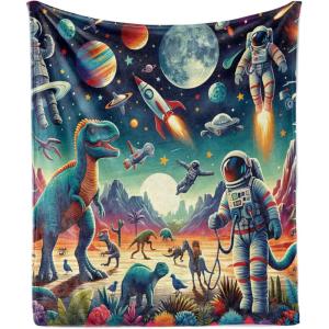 Ambesonne Cooking Themed Throw Blanket, Pattern with Bakery Food Kitchen Concept Recipe Ingredients Chef Print, Flannel Fleece Accent Piece Soft Couch Cover for Adults, 50″ x 70″, Cream and Orange(Multicolor Teal Red)