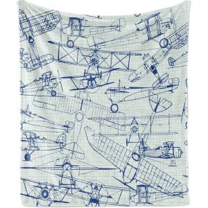 Ambesonne Dog Person Gift Set: 50″ x 60″ Throw Blanket & 11 oz Ceramic Mug – Perfect for Dog Lovers, Men & Women – Birthday, Christmas, Valentine’s Day & Mother’s Day(Royal Blue)