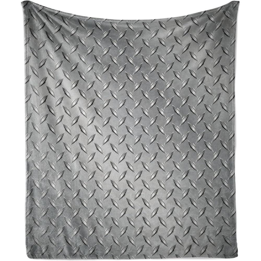 imageAmbesonne Circus Throw Blanket Vintage Circus Characters Acrobat Bearded Lady Gymnast Strong Man Harlequin Mime Flannel Fleece Accent Piece Soft Couch Cover for Adults 70 x 90 Pink TanSilver