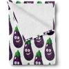 Ambesonne Circus Throw Blanket, Vintage Circus Characters Acrobat Bearded Lady Gymnast Strong Man Harlequin Mime, Flannel Fleece Accent Piece Soft Couch Cover for Adults, 70″ x 90″, Pink Tan(Dark Purple and Green)