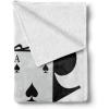 Ambesonne Circus Throw Blanket, Vintage Circus Characters Acrobat Bearded Lady Gymnast Strong Man Harlequin Mime, Flannel Fleece Accent Piece Soft Couch Cover for Adults, 70″ x 90″, Pink Tan(Black White)