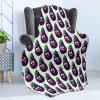 Ambesonne Circus Throw Blanket, Vintage Circus Characters Acrobat Bearded Lady Gymnast Strong Man Harlequin Mime, Flannel Fleece Accent Piece Soft Couch Cover for Adults, 70″ x 90″, Pink Tan(Dark Purple and Green)
