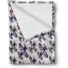 Ambesonne Circus Throw Blanket, Vintage Circus Characters Acrobat Bearded Lady Gymnast Strong Man Harlequin Mime, Flannel Fleece Accent Piece Soft Couch Cover for Adults, 70″ x 90″, Pink Tan(Navy Blue)