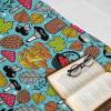 Ambesonne Circus Throw Blanket, Vintage Circus Characters Acrobat Bearded Lady Gymnast Strong Man Harlequin Mime, Flannel Fleece Accent Piece Soft Couch Cover for Adults, 70″ x 90″, Pink Tan(Sea Blue Multicolor)