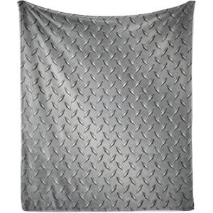 Ambesonne Circus Throw Blanket, Vintage Circus Characters Acrobat Bearded Lady Gymnast Strong Man Harlequin Mime, Flannel Fleece Accent Piece Soft Couch Cover for Adults, 70″ x 90″, Pink Tan(Silver)