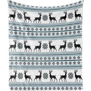 Ambesonne Circus Throw Blanket, Vintage Circus Characters Acrobat Bearded Lady Gymnast Strong Man Harlequin Mime, Flannel Fleece Accent Piece Soft Couch Cover for Adults, 70″ x 90″, Pink Tan(Black White Sky Blue)