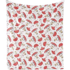 Ambesonne Circus Throw Blanket, Vintage Circus Characters Acrobat Bearded Lady Gymnast Strong Man Harlequin Mime, Flannel Fleece Accent Piece Soft Couch Cover for Adults, 70″ x 90″, Pink Tan(Dark Salmon Beige and White)
