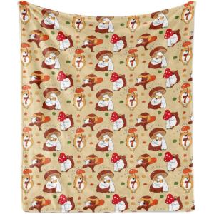 Ambesonne Circus Throw Blanket, Vintage Circus Characters Acrobat Bearded Lady Gymnast Strong Man Harlequin Mime, Flannel Fleece Accent Piece Soft Couch Cover for Adults, 70″ x 90″, Pink Tan(Pastel Brown and Multicolor)