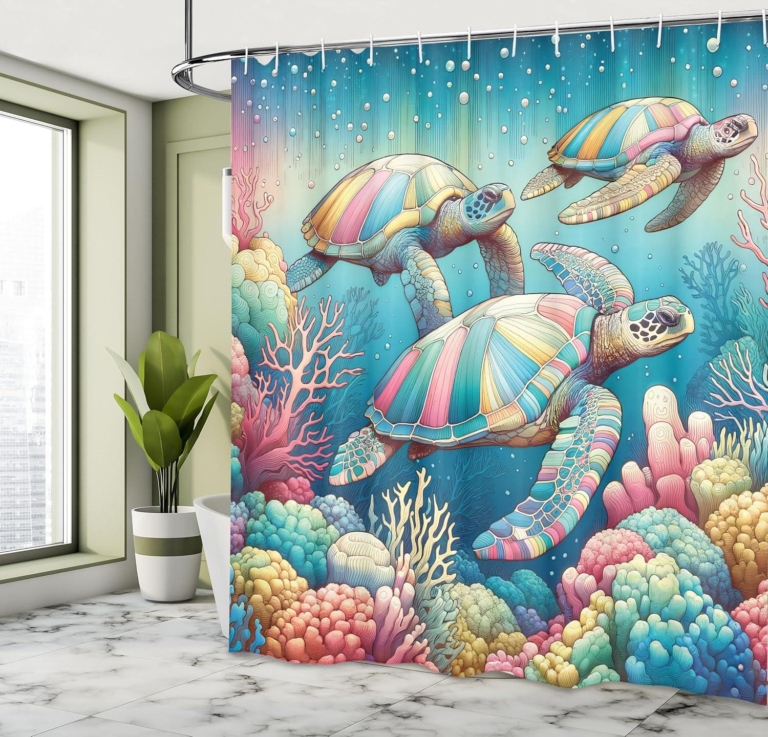 imageAmbesonne Navy Blue Shower Curtain Modern Eucalyptus Leaves with Romantic Winter Vibe in Cold Color Palette Cloth Fabric Bathroom Decor Set with Hooks 69 W x 75 L Blue Grey and WhiteBlue Pink and Teal