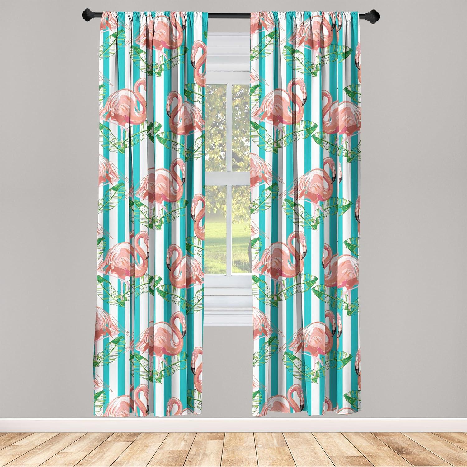 imageAmbesonne Gothic Wings Curtains Outline Style Illustrated Wild Nature Moth Pattern Neutral Colors Window Treatments 2 Panel Set for Living Room Bedroom Pair of 28 x 63 Charcoal Grey Sea BlueDark Seafoam and Blush