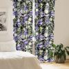 Ambesonne Birds and Nature Curtains, Cottagecore Vibe Neutral Colors Boho Animals and Flower Art, Window Treatments 2 Panel Set for Living Room Bedroom, Pair of – 28″ x 63″, Dark Lavender Pastel Pink(Blue Violet Reseda Green)