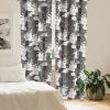 Ambesonne Birds and Nature Curtains, Cottagecore Vibe Neutral Colors Boho Animals and Flower Art, Window Treatments 2 Panel Set for Living Room Bedroom, Pair of – 28″ x 63″, Dark Lavender Pastel Pink(Dark Taupe Grey and White)