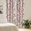 Ambesonne Blooming Flowers Curtains, Simple Design Floral Sketch Pattern with Neutral Leaves Art, Window Treatments 2 Panel Set for Living Room Bedroom, Pair of – 28″ x 95″, Dark Coral Dimgray White(Blush Multicolor)