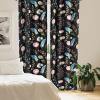 Ambesonne Blooming Flowers Curtains, Simple Design Floral Sketch Pattern with Neutral Leaves Art, Window Treatments 2 Panel Set for Living Room Bedroom, Pair of – 28″ x 95″, Dark Coral Dimgray White(Pale Pink Charcoal Grey)