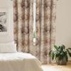 Ambesonne Boho Moth Curtains, Mystic Feel Wild Nature Wingy Animals with Trippy Colors Print Neutral, Window Treatments 2 Panel Set for Living Room Bedroom, Pair of – 28″ x 84″, Plum Purple Sea Blue(Dark Cocoa Beige and Tan)