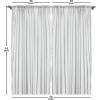 Ambesonne Boho Moth Curtains, Mystic Feel Wild Nature Wingy Animals with Trippy Colors Print Neutral, Window Treatments 2 Panel Set for Living Room Bedroom, Pair of – 28″ x 84″, Plum Purple Sea Blue(Dark Taupe Quartz and Indigo)