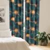 Ambesonne Boho Wings Curtains, Cottagecore Inspired Neutral Butterfly Pattern with Floral Ornaments, Window Treatments 2 Panel Set for Living Room Bedroom, Pair of – 28″ x 84″, Dark Sand Brown Taupe(Teal Marigold Cocoa)