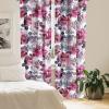 Ambesonne Boho Wings Curtains, Cottagecore Inspired Neutral Butterfly Pattern with Floral Ornaments, Window Treatments 2 Panel Set for Living Room Bedroom, Pair of – 28″ x 84″, Dark Sand Brown Taupe(Ivory Magenta Lilac)