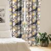 Ambesonne Boho Wings Curtains, Cottagecore Inspired Neutral Butterfly Pattern with Floral Ornaments, Window Treatments 2 Panel Set for Living Room Bedroom, Pair of – 28″ x 84″, Dark Sand Brown Taupe(Pale Grey Cream Apricot)