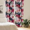 Ambesonne Delicate Roses Curtains, Neutral Vintage Floral Scene with Leafy Ornaments Romantic Print, Window Treatments 2 Panel Set for Living Room Bedroom, Pair of – 28″ x 63″, Pastel Pink Pale Grey(Dark Pink Pale Pink)