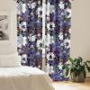 Ambesonne Delicate Roses Curtains, Neutral Vintage Floral Scene with Leafy Ornaments Romantic Print, Window Treatments 2 Panel Set for Living Room Bedroom, Pair of – 28″ x 63″, Pastel Pink Pale Grey(Indigo Dark Indigo Ivory)