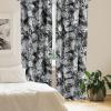 Ambesonne Delicate Roses Curtains, Neutral Vintage Floral Scene with Leafy Ornaments Romantic Print, Window Treatments 2 Panel Set for Living Room Bedroom, Pair of – 28″ x 63″, Pastel Pink Pale Grey(Charcoal Grey Pale Grey)