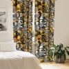 Ambesonne Delicate Roses Curtains, Neutral Vintage Floral Scene with Leafy Ornaments Romantic Print, Window Treatments 2 Panel Set for Living Room Bedroom, Pair of – 28″ x 63″, Pastel Pink Pale Grey(Marigold White Umber)