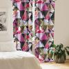 Ambesonne Delicate Roses Curtains, Neutral Vintage Floral Scene with Leafy Ornaments Romantic Print, Window Treatments 2 Panel Set for Living Room Bedroom, Pair of – 28″ x 63″, Pastel Pink Pale Grey(Pistachio Green Magenta)