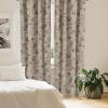 Ambesonne Delicate Roses Curtains, Retro Themed Garden Scene Flowers Vintage with Neutral Colors, Window Treatments 2 Panel Set for Living Room Bedroom, Pair of – 28″ x 63″, Pale Peach Pale Grey Dust(Sand Brown and Dark Blue Grey)