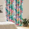 Ambesonne Delicate Roses Curtains, Retro Themed Garden Scene Flowers Vintage with Neutral Colors, Window Treatments 2 Panel Set for Living Room Bedroom, Pair of – 28″ x 63″, Pale Peach Pale Grey Dust(Fern Green Pastel Pink)