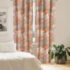 Ambesonne Delicate Roses Curtains, Retro Themed Garden Scene Flowers Vintage with Neutral Colors, Window Treatments 2 Panel Set for Living Room Bedroom, Pair of – 28″ x 63″, Pale Peach Pale Grey Dust(Apricot Pale Peach Blush)