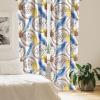 Ambesonne Delicate Roses Curtains, Retro Themed Garden Scene Flowers Vintage with Neutral Colors, Window Treatments 2 Panel Set for Living Room Bedroom, Pair of – 28″ x 63″, Pale Peach Pale Grey Dust(Dark Lavender Mustard Tan)