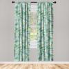 Ambesonne Floral Curtains, Neutral Colors Delicate Blooming Flowers Pattern Dreamy Blush Tone Art, Window Treatments 2 Panel Set for Living Room Bedroom, Pair of – 28″ x 63″, Hot Pink Charcoal Grey(Reseda Green and Amber)