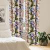 Ambesonne Floral Curtains, Neutral Colors Delicate Blooming Flowers Pattern Dreamy Blush Tone Art, Window Treatments 2 Panel Set for Living Room Bedroom, Pair of – 28″ x 63″, Hot Pink Charcoal Grey(Fawn Pale Eggplant)