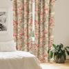 Ambesonne Gothic Wings Curtains, Outline Style Illustrated Wild Nature Moth Pattern Neutral Colors, Window Treatments 2 Panel Set for Living Room Bedroom, Pair of – 28″ x 63″, Charcoal Grey Sea Blue(Salmon Pastel Brown and Tan)