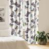 Ambesonne Gothic Wings Curtains, Outline Style Illustrated Wild Nature Moth Pattern Neutral Colors, Window Treatments 2 Panel Set for Living Room Bedroom, Pair of – 28″ x 63″, Charcoal Grey Sea Blue(Champagne Pale Camel)