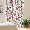 Ambesonne Gothic Wings Curtains, Outline Style Illustrated Wild Nature Moth Pattern Neutral Colors, Window Treatments 2 Panel Set for Living Room Bedroom, Pair of – 28″ x 63″, Charcoal Grey Sea Blue(Champagne Dark Coral)