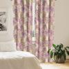 Ambesonne Poppy Curtains, Vintage Composition of Neutral Flowers Greenish Peduncles Romantic Vibes Art, Window Treatments 2 Panel Set for Living Room Bedroom, Pair of – 28″ x 63″, Blush Yellow Green(Pale Khaki Pale Pink)