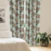 Ambesonne Poppy Curtains, Vintage Composition of Neutral Flowers Greenish Peduncles Romantic Vibes Art, Window Treatments 2 Panel Set for Living Room Bedroom, Pair of – 28″ x 63″, Blush Yellow Green(Almond Green Dark Khaki)