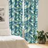 Ambesonne Retro Curtains, Sketch Style Continuous Neutral Colors Floral Motifs Lines Dreamy Artwork, Window Treatments 2 Panel Set for Living Room Bedroom, Pair of – 28″ x 63″, Soft Pink Pale Purple(Pistachio Green and Dark Teal)