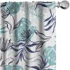 Ambesonne Birds and Nature Curtains, Cottagecore Vibe Neutral Colors Boho Animals and Flower Art, Window Treatments 2 Panel Set for Living Room Bedroom, Pair of – 28″ x 63″, Dark Lavender Pastel Pink(Seafoam White Dark Indigo)