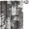 Ambesonne Birds and Nature Curtains, Cottagecore Vibe Neutral Colors Boho Animals and Flower Art, Window Treatments 2 Panel Set for Living Room Bedroom, Pair of – 28″ x 63″, Dark Lavender Pastel Pink(Dark Taupe Grey and White)