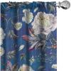 Ambesonne Birds and Nature Curtains, Cottagecore Vibe Neutral Colors Boho Animals and Flower Art, Window Treatments 2 Panel Set for Living Room Bedroom, Pair of – 28″ x 63″, Dark Lavender Pastel Pink(Cobalt Blue Pale Yellow)