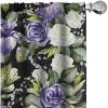 Ambesonne Birds and Nature Curtains, Cottagecore Vibe Neutral Colors Boho Animals and Flower Art, Window Treatments 2 Panel Set for Living Room Bedroom, Pair of – 28″ x 63″, Dark Lavender Pastel Pink(Blue Violet Reseda Green)