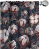 Ambesonne Birds and Nature Curtains, Cottagecore Vibe Neutral Colors Boho Animals and Flower Art, Window Treatments 2 Panel Set for Living Room Bedroom, Pair of – 28″ x 63″, Dark Lavender Pastel Pink(Purpleblue Maroon)
