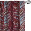 Ambesonne Boho Feathers Curtains, Vintage Japanese Feels Fuzz Sketch Pattern Neutral Colors Artwork, Window Treatments 2 Panel Set for Living Room Bedroom, Pair of – 28″ x 95″, Purple Charcoal Grey(Cinnamon Aqua Lime Green)