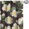 Ambesonne Boho Wings Curtains, Cottagecore Inspired Neutral Butterfly Pattern with Floral Ornaments, Window Treatments 2 Panel Set for Living Room Bedroom, Pair of – 28″ x 84″, Dark Sand Brown Taupe(Dark Cocoa Reseda Green)