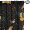 Ambesonne Boho Wings Curtains, Cottagecore Inspired Neutral Butterfly Pattern with Floral Ornaments, Window Treatments 2 Panel Set for Living Room Bedroom, Pair of – 28″ x 84″, Dark Sand Brown Taupe(Dark Taupe Apricot Cream)