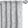Ambesonne Botanical Curtains, Pattern of Simple Nature Creative Leaf Designs in Neutral Tones Garden Art, Window Treatments 2 Panel Set for Living Room Bedroom, Pair of – 28″ x 63″, Purpleblue(Purpleblue)