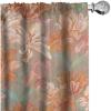 Ambesonne Delicate Roses Curtains, Retro Themed Garden Scene Flowers Vintage with Neutral Colors, Window Treatments 2 Panel Set for Living Room Bedroom, Pair of – 28″ x 63″, Pale Peach Pale Grey Dust(Apricot Pale Peach Blush)
